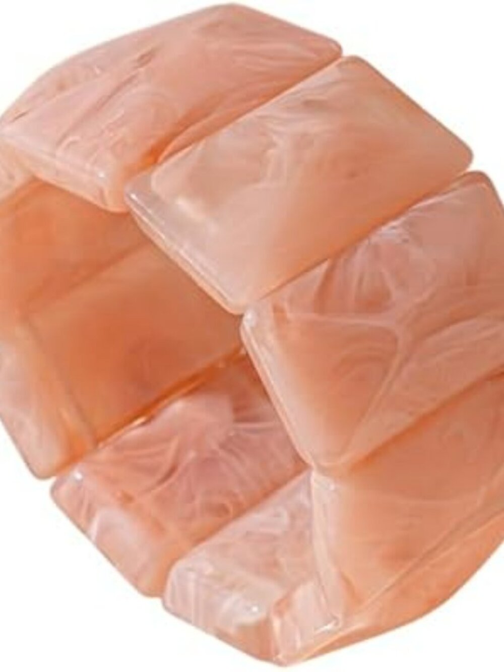 NEW Chunky Elastic Bangle Bracelet Colorful Wide Chunky Resin Trendy Jewelry